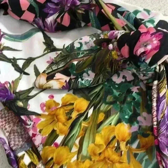 Floral High Rise Swimsuit Bottoms Size Small NWT​​ - Picture 6 of 8